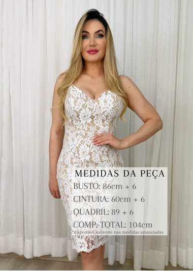 VESTIDO DE NOIVA IRIS CURTO