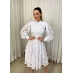 VESTIDO DE NOIVA MEL CURTO