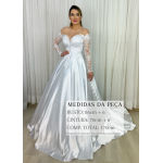 VESTIDO DE NOIVA DAFINE LONGO