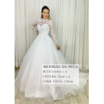 VESTIDO DE NOIVA LUCIA LONGO