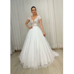VESTIDO DE NOIVA SELENA LONGO