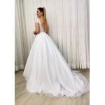 VESTIDO DE NOIVA SELENA LONGO