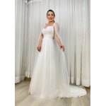 VESTIDO DE NOIVA FLORA LONGO