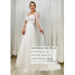 VESTIDO DE NOIVA FLORA LONGO