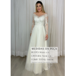 VESTIDO DE NOIVA FABIANA LONGO