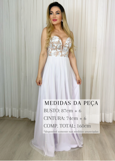VESTIDO DE NOIVA MAYA LONGO