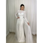 VESTIDO DE NOIVA HELENA 2 EM 1