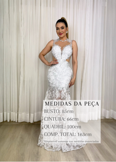 VESTIDO DE NOIVA EVA LONGO