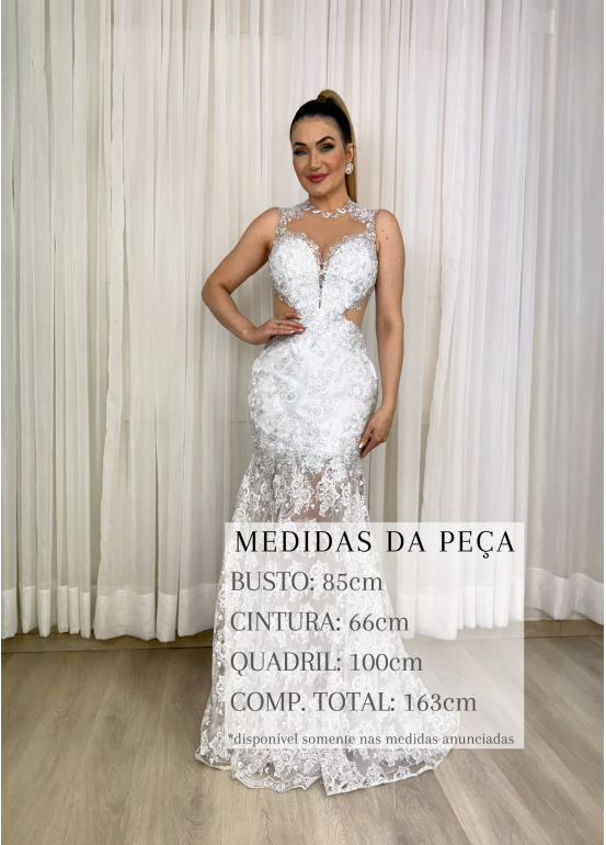 VESTIDO DE NOIVA EVA LONGO