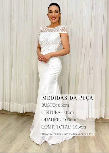 VESTIDO DE NOIVA VERA LONGO