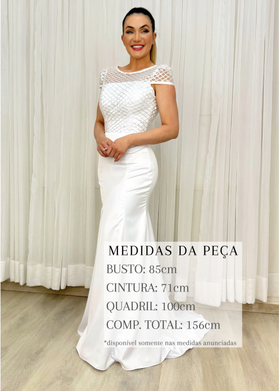 VESTIDO DE NOIVA VERA LONGO
