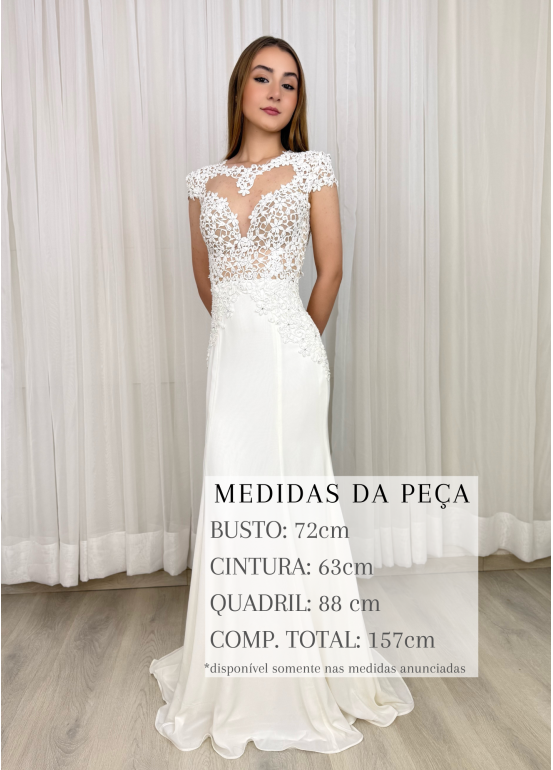 VESTIDO DE NOIVA VALENTINE LONGO