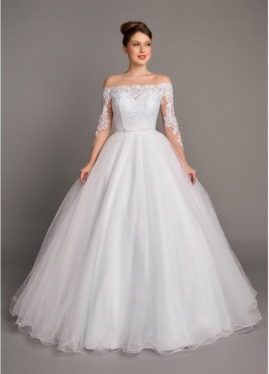 VESTIDO DE NOIVA BEATRIZ LONGO SOB NUMERAÇÃO