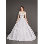 VESTIDO DE NOIVA BRENDA LONGO SOB NUMERAÇÃO