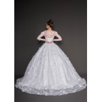VESTIDO DE NOIVA BELLA LONGO SOB NUMERAÇÃO