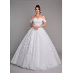 VESTIDO DE NOIVA BIANCA LONGO SOB NUMERAÇÃO