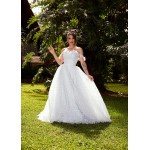 VESTIDO DE NOIVA BIANCA LONGO SOB NUMERAÇÃO
