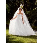 VESTIDO DE NOIVA BIANCA LONGO SOB NUMERAÇÃO
