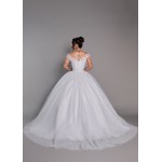 VESTIDO DE NOIVA CAROL LONGO SOB NUMERAÇÃO