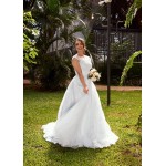 VESTIDO DE NOIVA CAROL LONGO SOB NUMERAÇÃO