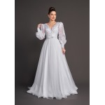 VESTIDO DE NOIVA DÁLIA LONGO SOB NUMERAÇÃO