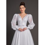 VESTIDO DE NOIVA DÁLIA LONGO SOB NUMERAÇÃO