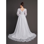 VESTIDO DE NOIVA DÁLIA LONGO SOB NUMERAÇÃO