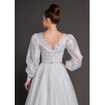 VESTIDO DE NOIVA DÁLIA LONGO SOB NUMERAÇÃO