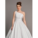 VESTIDO DE NOIVA DIANA LONGO BRANCO SOB NUMERAÇÃO