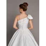 VESTIDO DE NOIVA DIANA LONGO BRANCO SOB NUMERAÇÃO