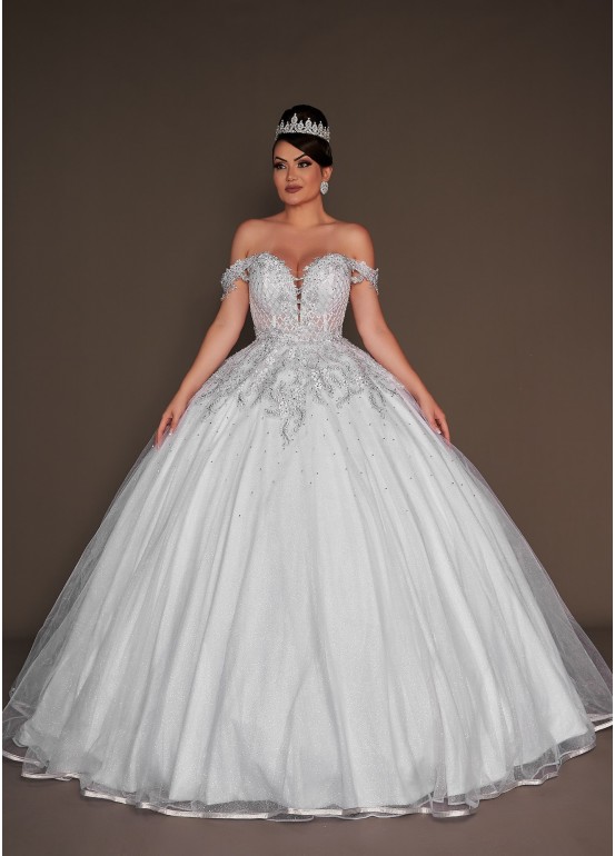 VESTIDO DE NOIVA JULIA LONGO SOB NUMERAÇÃO
