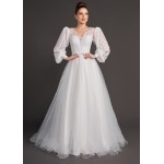 VESTIDO DE NOIVA LAURA LONGO SOB NUMERAÇÃO