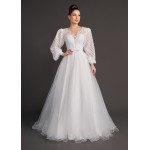 VESTIDO DE NOIVA LAURA LONGO SOB NUMERAÇÃO