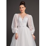 VESTIDO DE NOIVA LAURA LONGO SOB NUMERAÇÃO