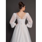 VESTIDO DE NOIVA LAURA LONGO SOB NUMERAÇÃO