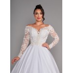 VESTIDO DE NOIVA PAULA LONGO SOB NUMERAÇÃO