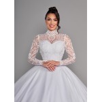 VESTIDO DE NOIVA POLIANA LONGO SOB NUMERAÇÃO