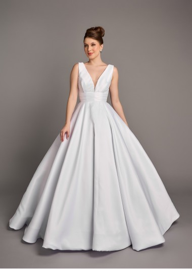 VESTIDO DE NOIVA THAIS LONGO SOB NUMERAÇÃO