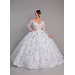 VESTIDO DE NOIVA VIRGINIA LONGO SOB NUMERAÇÃO