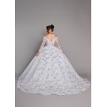 VESTIDO DE NOIVA VIRGINIA LONGO SOB NUMERAÇÃO